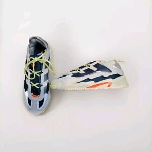 Adidas Originals Niteball [S24146] Men’s Shoes Grey / Cream White /Orange SZ 9.5